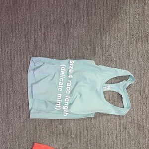 COPY - Lulu cool racer back tank top